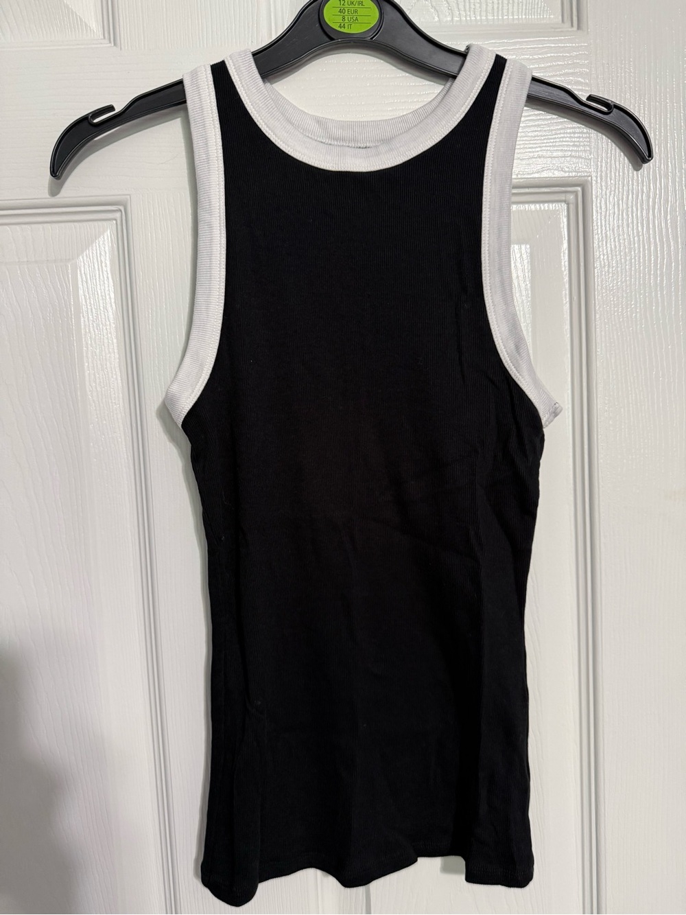 Black and White Tank Top